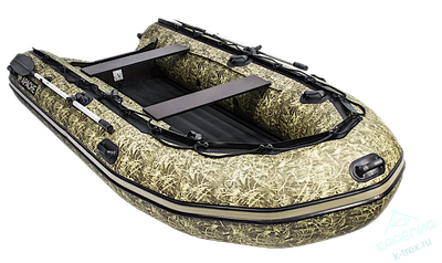 Лодка ПВХ Мастер Лодок Apache 3500НДНД Камуфляж Камыш