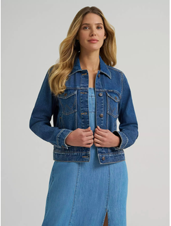 Куртка Wrangler® Women's Western Unlined Denim Jacket