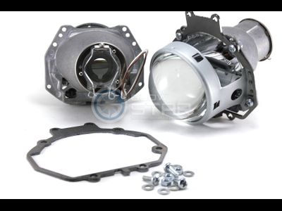 Комплект Hella 3R H7 с рамками для замены штатных ксеноновых / галогенных линз автомобиля Suzuki Grand Vitara (2005 - 2015)