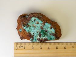 Розазит на породе (лимонит), Мексика (56*38*23 мм, 46 г) №20773