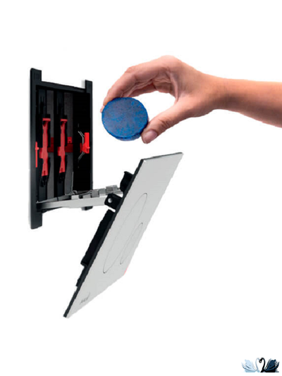 Бачок Alcadrain AM112 Basicmodul скрытого монтажа для замуровывания в стену без панели смыва для чаши генуя