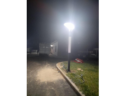 Светильник парковый Стрит-25 с опорой