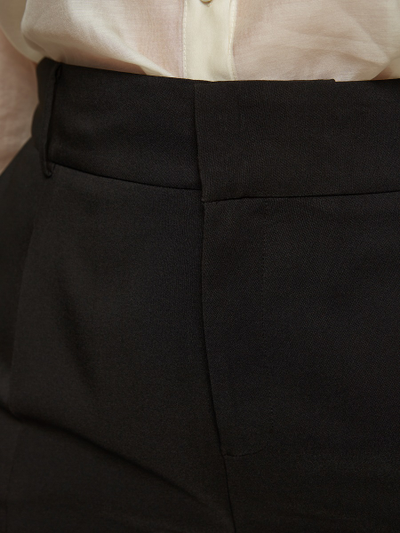 Брюки зауженные классические