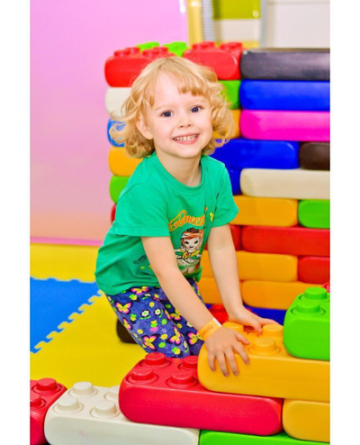 Конструктор детский «Веселые блоки»