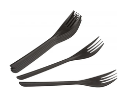 Вилка черная пп