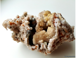 Кварц-кварцин халцедоновый. 96*60*54мм