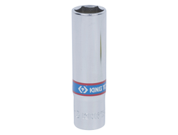 Головка торцевая глубокая шестигранная 3/8", 13 мм KING TONY 323513M