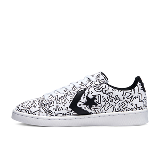 Converse white gold leather top