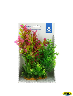 60204-PR Композиция из пластиковых растений 20 см.