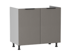 Кухня ВАТЕЛЬ - Стол под мойку 2-х дверный СМ-90 Мокко