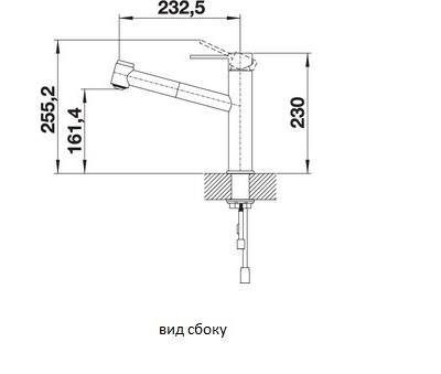 Смеситель Blanco AMBIS-S