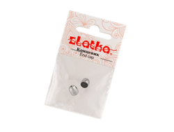 Концевик 5х7 мм "Zlatka" цвет серебро