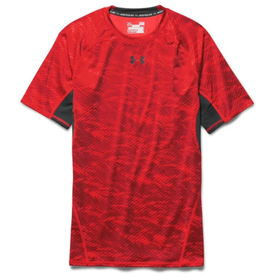Термофутболка Under Armour HeatGear Armour Printed Ss 1257477-984