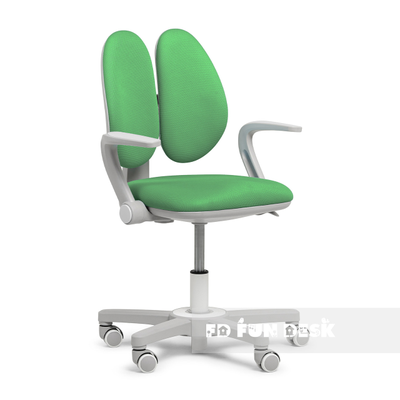 Детское эргономичное вращающееся кресло Fundesk Mente Grey купить в Воронеже