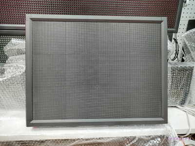 Световое табло "ПОВЫШЕННАЯ | ВОЕННАЯ ОПАСНОСТЬ | ПОЛНАЯ" с пультом переключения на 3 канала 690 х 530 мм