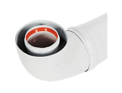 Комплект дымохода ROMMER 60/100 - 1000мм (Арт. RCA-6010-251000)