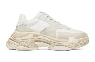 Balenciaga Triple-S 2.0 Clear Sole (БАЛЕНСИАГА) белые (36-41)