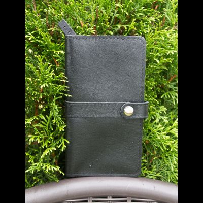 Кожаное портмоне Forno black (арт. 7417-01)