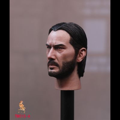 Скульпт с шеей (Джон Уик, Киану Ривз) - 1/6 Quickly pursue and kill the killing god (TM015-A) - Twelve o&#039;clock