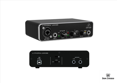 Картинка BEHRINGER UMC22 на сайте domstereo.ru