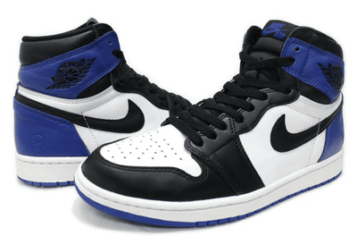 Nike Air Jordan Retro 1 High (Синие с черным) Арт3