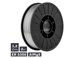 Проволока сварочная MIG, алюминий ER 5356 (AlMg5), ? 1,2 мм, 2 кг