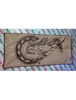 Полотенце махровое "Гороскоп-лошадь", арт. 6с102.411ж1, 67*150