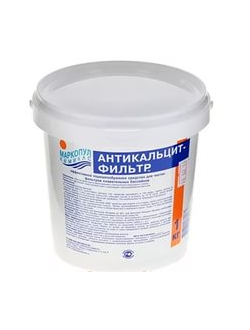 Маркопул Кемиклс для очистки фильтров Антикальцит Фильтр ведро 1 кг