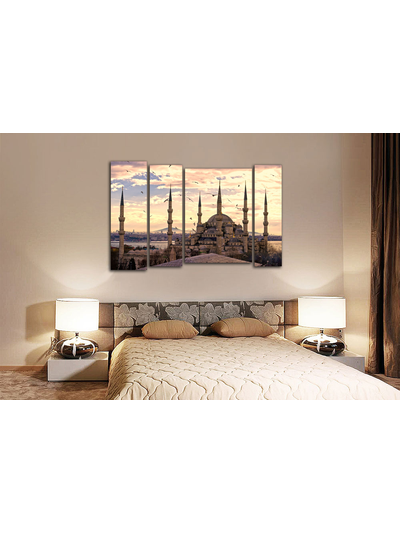 Модульная картина &quot;Голубая мечеть&quot;