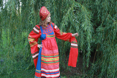 Московская длиннополая рубаха