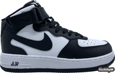 NIKE AIR FORCE 1 MID BLACK/WHITE C МЕХОМ (40-45)