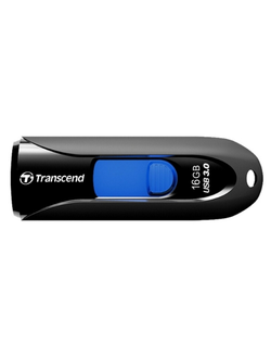 Флеш-память Transcend JetFlash 790, 16Gb, USB 3.1 G1, синий, TS16GJF790K