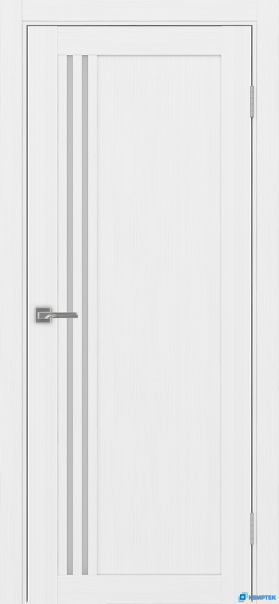 Дверь Оптима Порте царговая экошпон Турин 555.21 Белый лёд купить в Челябинске | КВИРТЕК