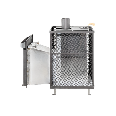 Печь Ферингер Квадра ПФ в сетке до 25 м3