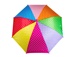 Зонт Радуга детский, трость