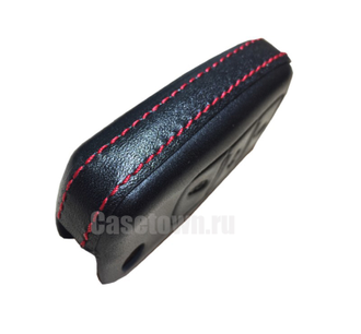 Чехол для ключа Шевроле Круз, Авео, Кобальт, Малибу (Натуральная кожа Classic)