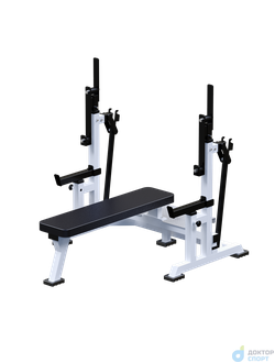Скамья для пауэрлифтинга домкратная
