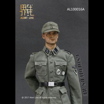 Немецкий пулеметчик - КОМПЛЕКТ ЭКИПИРОВКИ 1/6 WWII SS MG42 Machine Gunner Equipment Set AL100016A - ALert Line (БЕЗ ТЕЛА И ГОЛОВЫ)