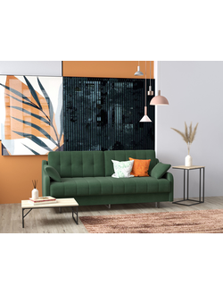 НОВЫЙ ПРУЖИННЫЙ ДИВАН-КРОВАТЬ НА НОЖКАХ ЖЕНЕВА, КАРКАС МЕТАЛЛ, ПАНТОГРАФ, СО СЪЕМНЫМ ЧЕХЛОМ, БЕЛЬЕВЫМ ЯЩИКОМ АКЦИЯ