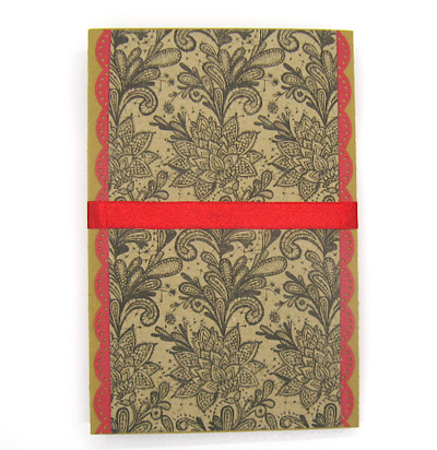 Открытка "Елочка" ручной работы на Новый год, Рождество