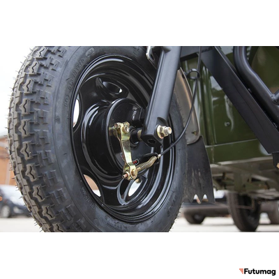 Грузовой электротрицикл Rutrike D4 КАБИНА 1800 72V1500W серый