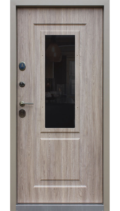 Стальная дверь   Сапфир. Заказная модель.