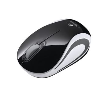 Мышь компьютерная Logitech (910-002731) Wireless Mini Mouse M187, черная