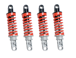!АНАЛОГ! Technic, Shock Absorber 9L with Black and Light Bluish Gray Ends, Red (79717c01 / 6404005) / 4 шт.