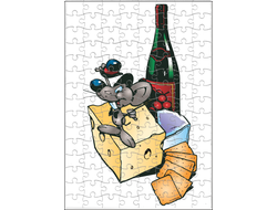 Пазл "Крыса" №1