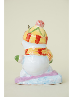 Снеговик "Сноубордист" (спортсмен)