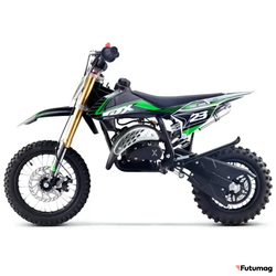 Мотоцикл миникросс MOTAX 60 (PS) Бело-зеленый