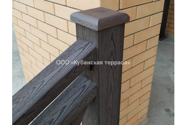 Ограждения ДПК темно-коричневый