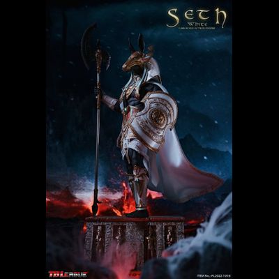 Сет в белом  - КОЛЛЕКЦИОННАЯ ФИГУРКА 1/6 scale Seth -White (PL2022-191B) - TBLeague