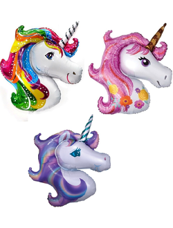 Шар 46"/117 см Голова Единорога